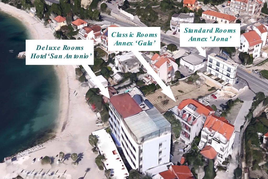 Hotel Gala Split Podstrana Exterior foto